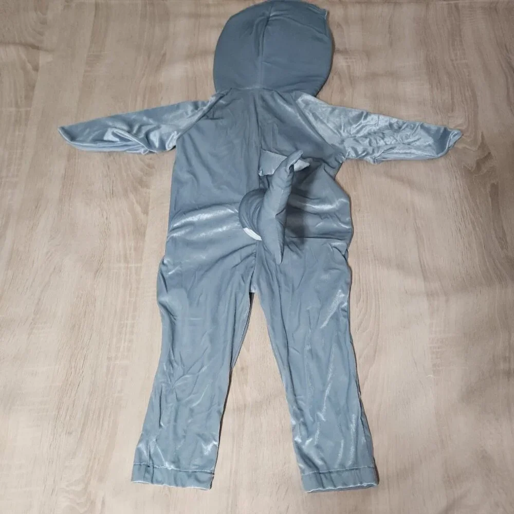 Hyde & EEK Toddler Unisex Gray Plush Shark Halloween Costume  18-24  Months New